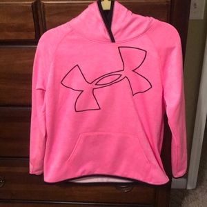 Girls YXL 12-14 Under Armour hoodie